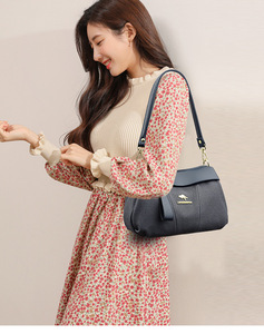 New High Quality Women Messenger Bags for Women Pu Leather Handbags Crossbody Bags Ladies Designer Shoulder Bags <b>Tote</b> Top-handle - Product Image 2