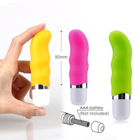 Leistungsstarker Silikon-Vibrator Sexspielzeug für Frauen Klitorale Stimulation Leichtgewichtiger Mini-Finger-Vibrator Spiral-Massagegerät