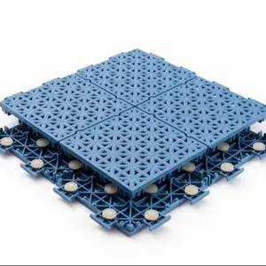 Hot High Quality Sale Outdoor Interlocking Sport Floor Custom 3x3 Basketball/Futsal Court Flooring Tiles For Sports