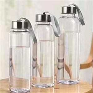 1Pcs 300/400/500ML Portable Light weight Practical <b>Plastic</b> Water <b>Cup</b> <b>Drinking</b> Bottle for Outdoor Sports Transparent Handy - Product Image 5