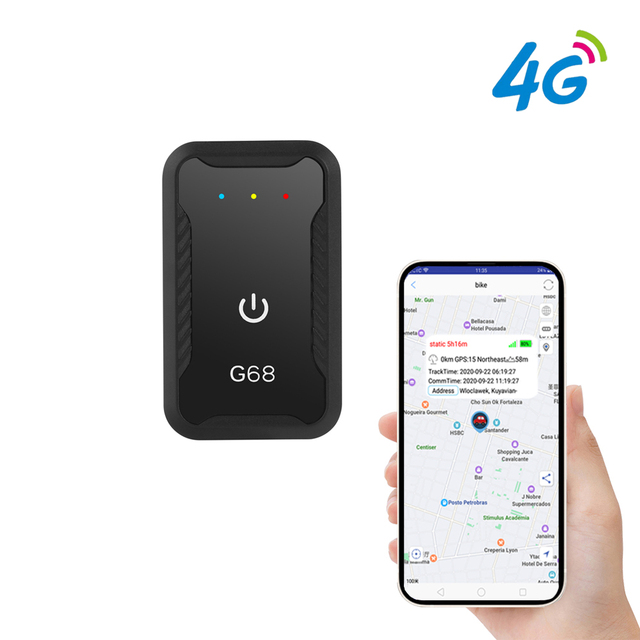 G68 Mini Kids GPS Tracker One Key SOS Calling 4G Real Time GPS Tracking for Kids