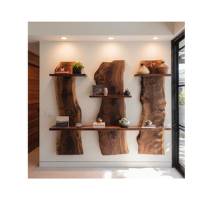 Décoration murale rustique de style vintage en bois de manguier, panneau mural en bois fait main pour la décoration de la maison de style farmhouse - Product Image 2