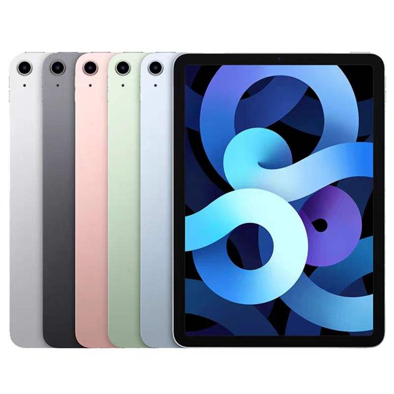 สำหรับ iPad Air 4 [สีน้ำเงินเทาเงินชมพูเขียว]