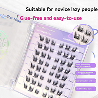Offre spéciale vente faux bricolage Kits d'extension de cils fournitures en gros femmes faux cils pour le maquillage