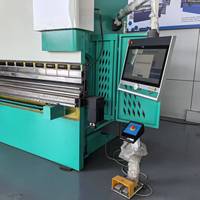 Presse plieuse CNC certifiée CE Weifeng WE67K, machine de pliage électro-hydraulique synchrone pour l'acier inoxydable