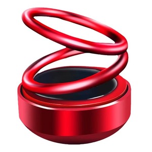 Ambientador de coche con energía solar de doble anillo, rotación automática de 360 grados, adorno perfumado para el interior del coche - Product Image 5