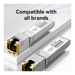 GIANTECH Nouveau module de port SFP+ 10GbE compatible avec les grandes marques, module optique vers fibre électrique RJ45 SFP-10G-T - Product Image 4