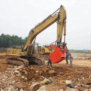 Moteur de décompacteur hydraulique excentrique haute fréquence <span class=keywords><strong>multifonction</strong></span> Beiyi pour excavatrices de 20 à 45 tonnes, 1300 tr/min, pour la construction routière - Product Image 5