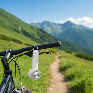 Ventilador de Mano Económico, Pequeño, Eléctrico, Azul, Personalizado, con Luces LED - Product Image 1