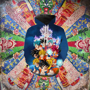 Your Choice New Anime Hooded <b>Hoodies</b> <b>Men</b> Women Goku Sweatshirts Casual Custom 3D Print Pullover Coat Tops Streetwear 100% - Product Image 3