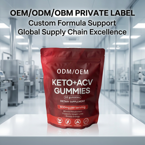 Gomitas Keto ACV Sin Azúcar de Marca Privada OEM para Energía y Apoyo al Metabolismo, Fabricante de Fórmula Personalizada - Product Image 1