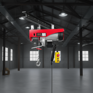 Electric Hoist 880 Lbs 110V <b>Wired</b> Remote <b>Control</b> 14 Ft Lift For Attic Warehouse Factory Use - Product Image 2