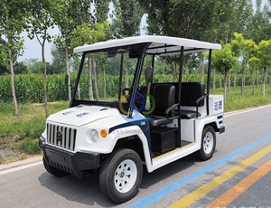 Pasokan pabrik Tiongkok kualitas tinggi 48V Mini Lithium 4 kursi kereta Golf mobil patroli Mini elektrik - Product Image 4