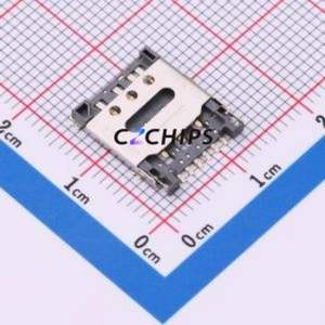 NANO-<b>SIM</b>-0502A-P <b>SIM</b> <b>Card</b> Connector SMD Connector Flip Cover Type Nano <b>SIM</b> <b>Card</b> <b>Card</b> <b>Holder</b> 1.45mm - Product Image 1