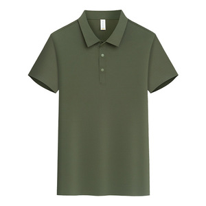 Polo en nylon à séchage rapide, couleur unie, manches courtes, vêtements de travail d'été pour femmes, usage quotidien - Product Image 2