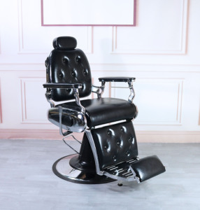 Sillas de Barbería Profesionales de Lujo al por Mayor, Silla de Barbería de Alta Calidad para Mujeres, Sillas de Barbería Más Vendidas - Product Image 2