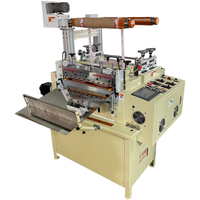 Machine de découpe de papier à fente informatisée avec PLC Mitsubishi, fabrication chinoise, largeur de travail 360 mm, capacité 100 m/min, garantie 1 an