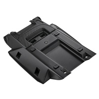 Couvercle de boîte de batterie de moto en PP noir 31*21*6cm pour Yozma, accessoires de modification tout-terrain