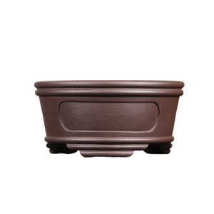 Maceta de Arcilla Morada, Forma Redonda Kui, Estilo Chino Zen, para Interiores, Exteriores, Escritorio, Patio - Product Image 5