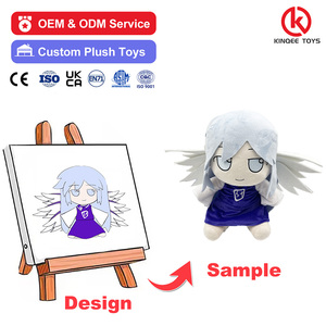 Giocattoli di peluche soffice OEM personalizzati simpatici cartoni animati <span class=keywords><strong>Anime</strong></span> <span class=keywords><strong>Kawaii</strong></span> morbidi cuscini di peluche di alta qualità in vendita - Product Image 4