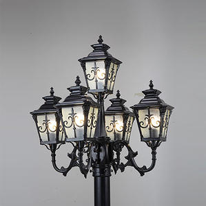 פארק וילת מנורת יוקרה אירופאית גן מנורת רחוב מפעל מכירות ישיר בסגנון אירופאי סגנון משפחתי אור רחוב - Product Image 3