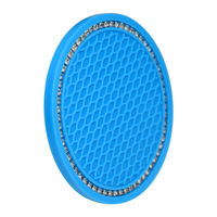 Tapis antidérapant pour gobelet d'eau de voiture 3d personnalisé pvc silicone caoutchouc tapis de boisson tasse de voiture sous-verre pour boisson