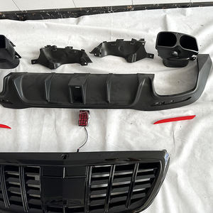 Kit carrozzeria auto per Mercedes Benz <span class=keywords><strong>S</strong></span> <span class=keywords><strong>Class</strong></span> <span class=keywords><strong>W222</strong></span> S63 S65 aggiornamento al reggiseno-Bus B700 includono labbro anteriore e diffusore posteriore - Product Image 6