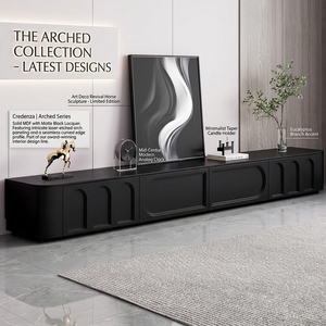 Mueble <span class=keywords><strong>de</strong></span> TV Contemporáneo <span class=keywords><strong>de</strong></span> Madera Sólida, Multifuncional, Ecológico, para Sala <span class=keywords><strong>de</strong></span> Estar, Dormitorio y Comedor - Product Image 1