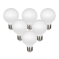 E26 E27 B22 standard blanc chaud 6000k 5w équivalent à 110v led g45 globe ampoule lumière