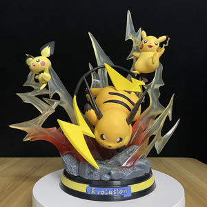 Scenografia dinamica a tema lampo con <span class=keywords><strong>Pikachu</strong></span> <span class=keywords><strong>Raichu</strong></span> & <span class=keywords><strong>Pichu</strong></span> modello da collezione - Product Image 1