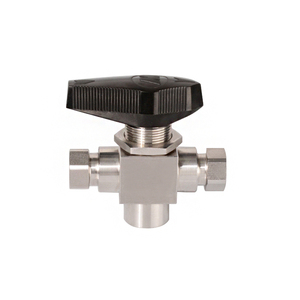 Stainless Steel Tee Trunnion Female Thread 3 Way <strong>Ball</strong> <strong>Valve</strong> 6000PSI <strong>Instrument</strong> <strong>Ball</strong> <strong>Valve</strong> Earshaft <strong>Ball</strong> <strong>Valve</strong> - Product Image 5