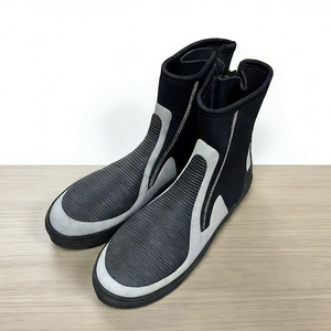 Su Sporları Yetişkinleri İçin Özel Logolu 5mm Neopren Yüksek Bilekli Sıcak Tutma Kaymaz Su Geçirmez Şnorkelli Dalış Botları - Product Image 2