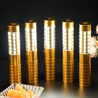 Bâton lumineux LED portatif pour bars, KTV et ambiance longue durée, lampe sans fil champagne