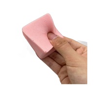 Nouvel Arrivage : Jouet Squishy Anti-Stress en PU Épais à Rebond Lent, Forme Cube Rose Embryonnaire, pour Tous les Âges