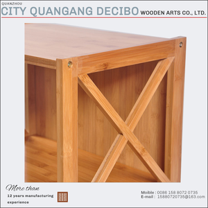 Preco de fabrica estante de livros de madeira de <span class=keywords><strong>bambu</strong></span> de 2 un 4 camadas - Product Image 3