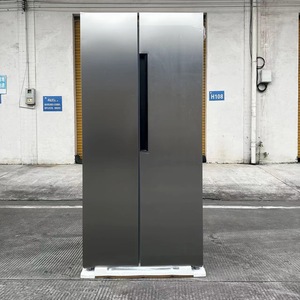 Refrigerador Doméstico Sin Escarcha, Enfriado por Aire, Plateado, de Alta Calidad, Gran Capacidad, Doble Puerta, Refrigeradores Inteligentes - Product Image 1