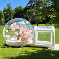 Trampoline gonflable pour enfants et adultes, maison à bulles en PVC, dôme à bulles gonflable, ballons transparents, maison à bulles