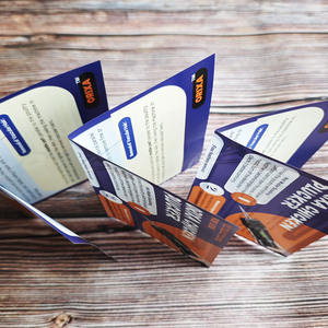 Folletos Promocionales <span class=keywords><strong>de</strong></span> Cartulina Recubierta <span class=keywords><strong>de</strong></span> 128gsm/157gsm/200gsm, Diseño Personalizado, Impresión Offset, Doble Cara, Folleto/Tríptico Empresarial - Product Image 4