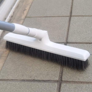 Brosse à récurer rotative à long manche en PP, brosse à récurer pour baignoire, brosse à récurer pour carrelage <span class=keywords><strong>de</strong></span> douche avec poils rigides, brosse à gratter - Product Image 3