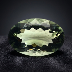 Precio de fábrica al por mayor de alta calidad facetado 3X4mm corte ovalado prasiolita Natural/amatista verde IGI piedra preciosa de cuarzo certificada - Product Image 3