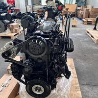 Motor Diésel Dongfeng ISB ISDE Qsb6.7 para Cummins, Motor de Construcción de 6 Cilindros, Piezas de Repuesto para Camiones