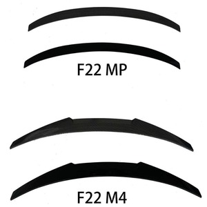 Fibra di carbonio M4 stile spoiler posteriore ABS alettone posteriore paraurti bagagliaio per BMW 5 serie F18 e10 E60 F22 M5 G21 G22 F44 <span class=keywords><strong>F52</strong></span> - Product Image 4