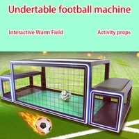 Machine de football sous table pour jouer à football assis, jeux sportifs, jeux interactifs, jeux événementiels, accessoires pour événements de carnaval