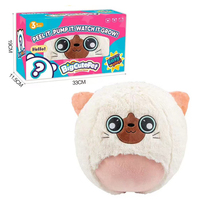 MILI Nuevo Juguete Inflable de Peluche al por Mayor, Pelota de Tiburón, Juguetes Suaves con Sonido, Pelota de Peluche Grande y Adorable para Mascotas, Ideal para Regalo