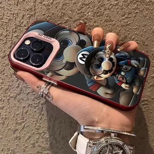 Coque de téléphone rigide en argent avec motif <span class=keywords><strong>Mario</strong></span> pour iPhone Xs X Xr Xsmax 11 12 13 14 15 16 17pro Max 16e - Product Image 5