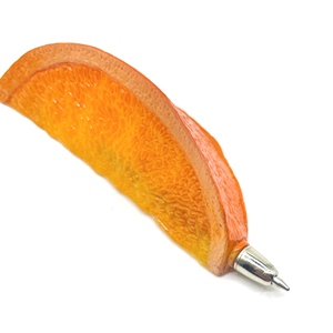 Bolígrafo Borrable con Forma de Naranja, Personalizable, Bonito, de Plástico, con Logotipo Empresarial, para Oficina, Regalo - Product Image 1
