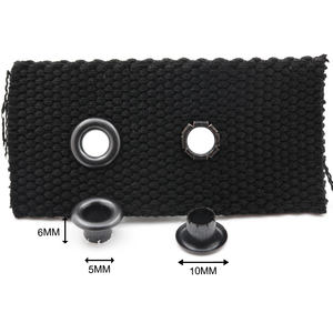 En kaliteli kuşgözü tedarikçisi 10 mm iç boyutu çiçek şekli metalik altın renk pirinç deliği konfeksiyon ayakkabı için - Product Image 6