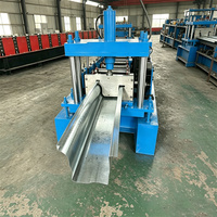 Ligne de production de gouttières d'eau de pluie galvanisées, machine de formage à froid de gouttières d'eau de pluie sans soudure pour gouttières de type K et demi-rondes
