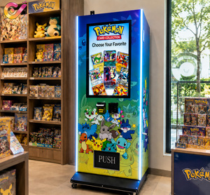 Distributeur automatique de cartes à collectionner intelligent avec <span class=keywords><strong>paiement</strong></span> sans espèces et écran tactile 32 pouces pour la vente de cartes Pokémon - Product Image 4