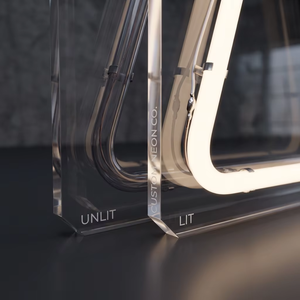 Letrero de Neón Acrílico Personalizado al por Mayor, Letrero LED de Neón para Exhibición en Tiendas, Luz de Neón de Silicona Impermeable, Certificación UL - Product Image 2